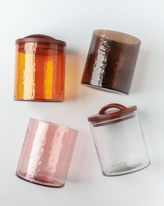Handblown Canisters