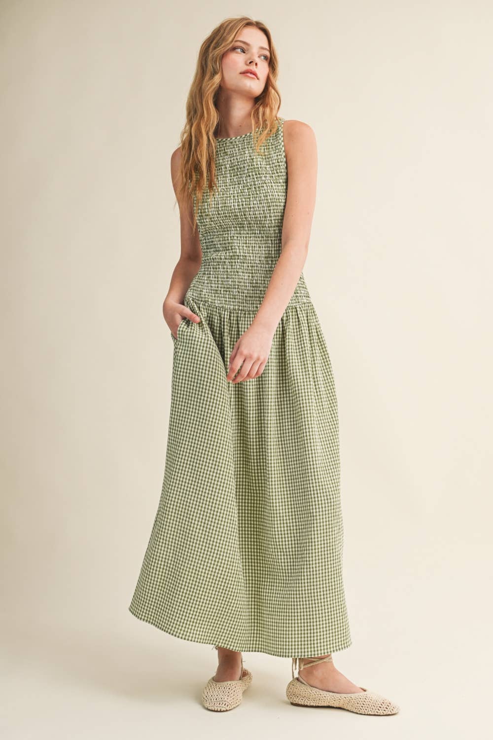 Gingham Fall Dress