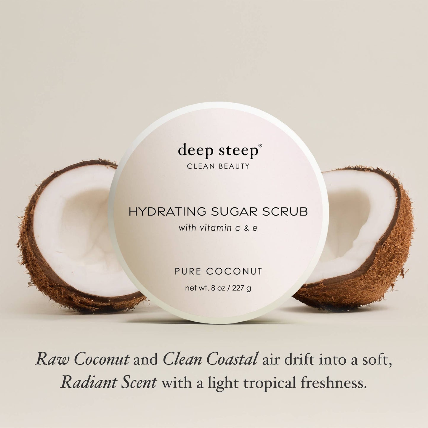 Sugar Scrub - Pure Coconut 8oz
