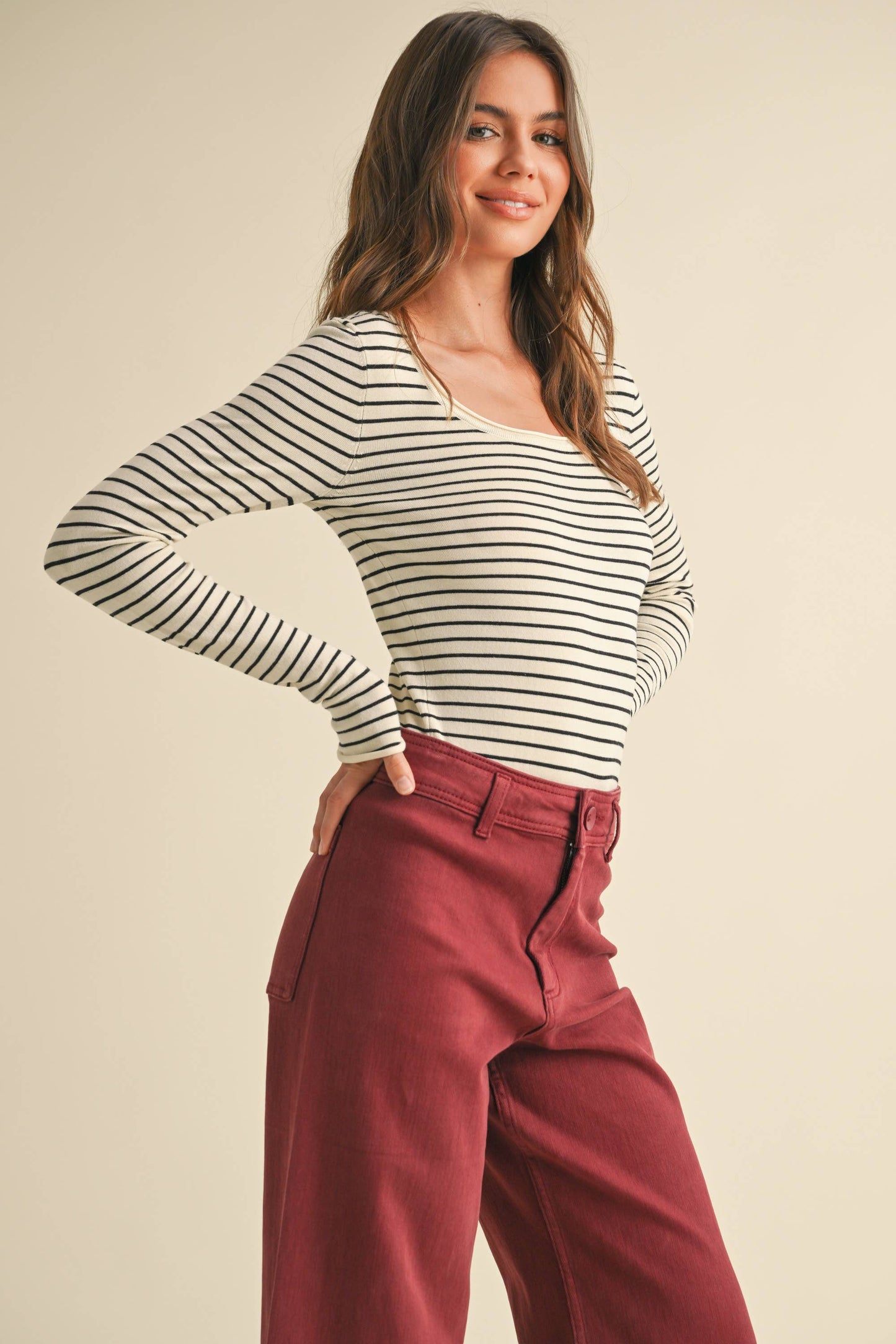 Lucy Striped Long Sleeve
