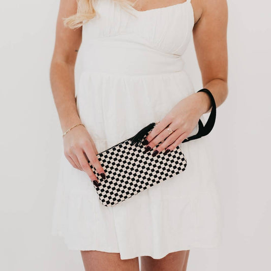 Emma Woven Wristlet