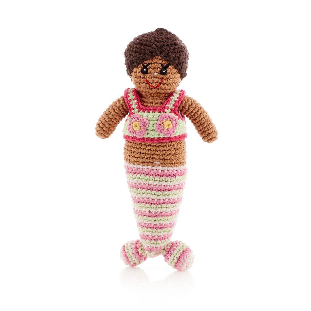 Mermaid Rattle Pink