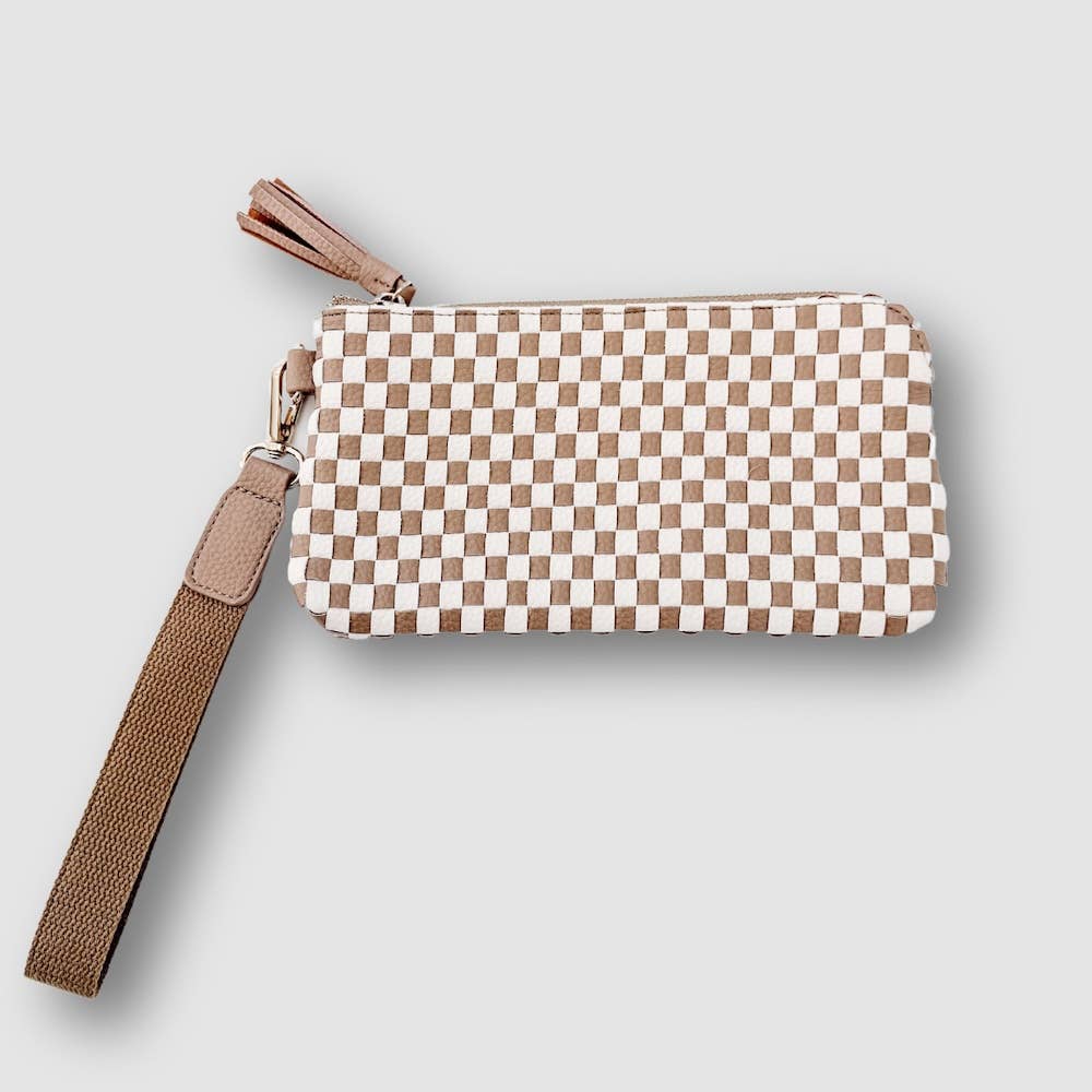 Emma Woven Wristlet