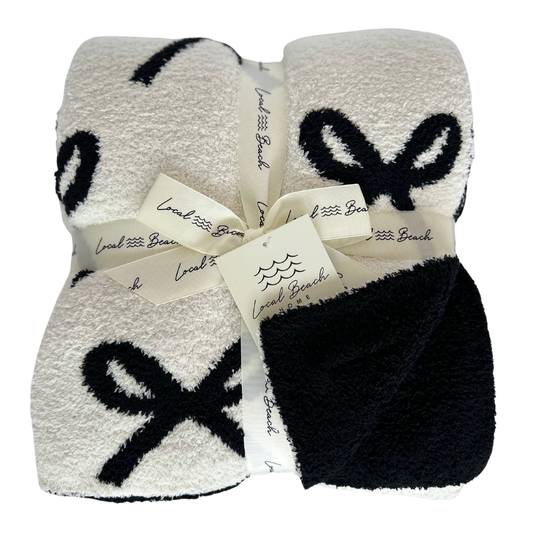 Baby Bow Luxe Blanket