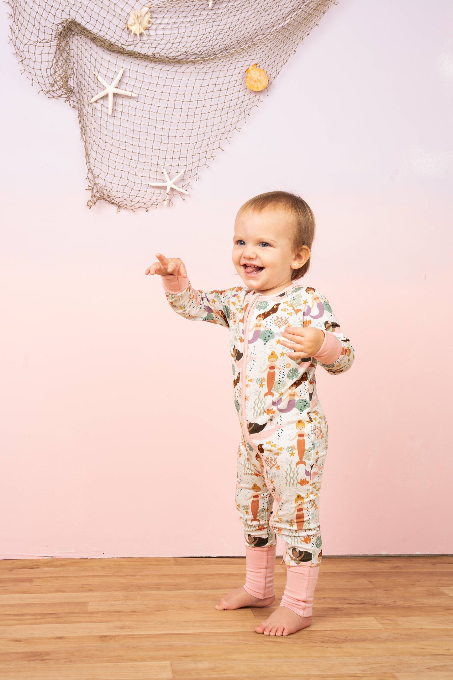 Mermaid Footie PJ