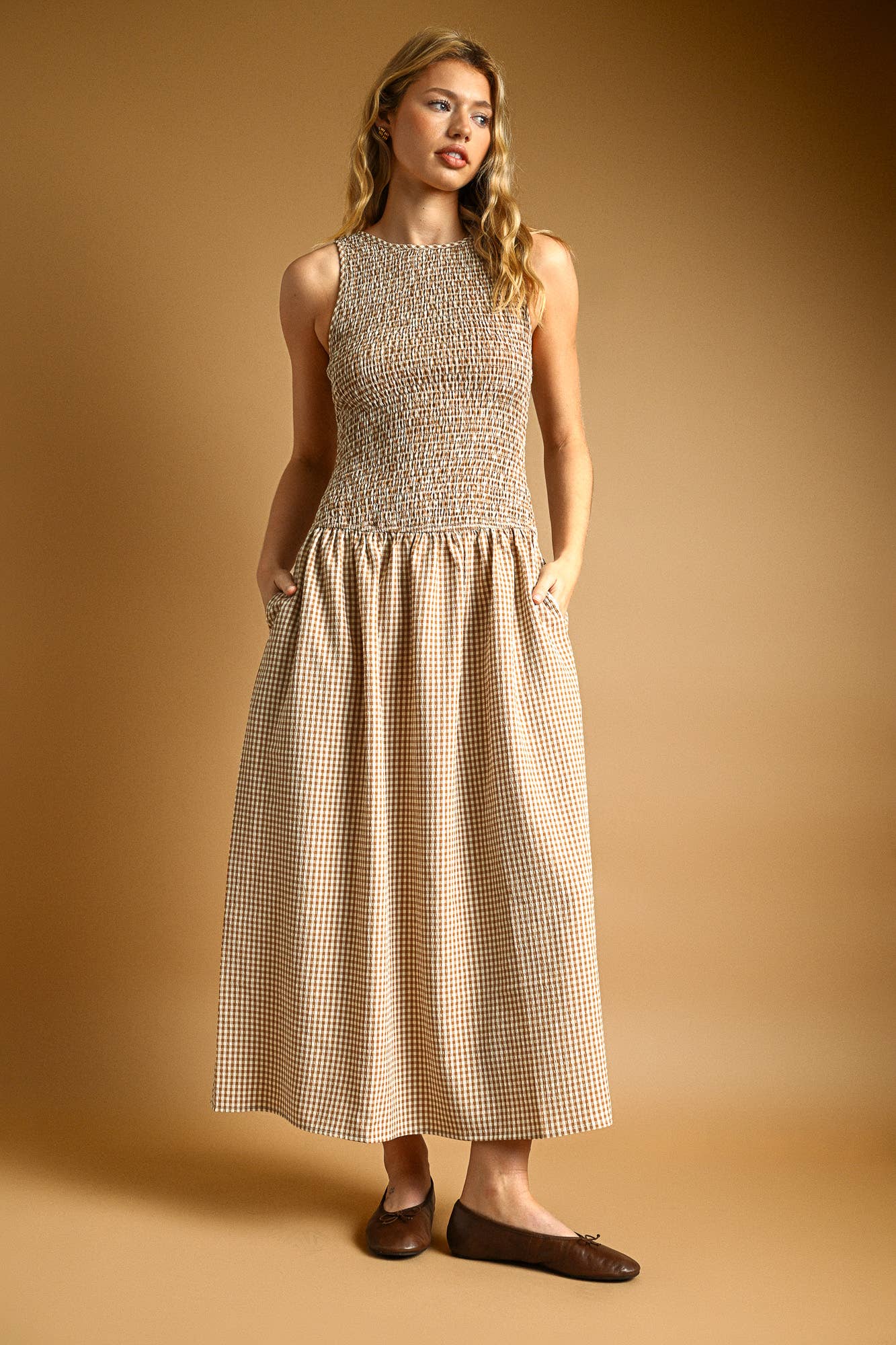 Gingham Fall Dress