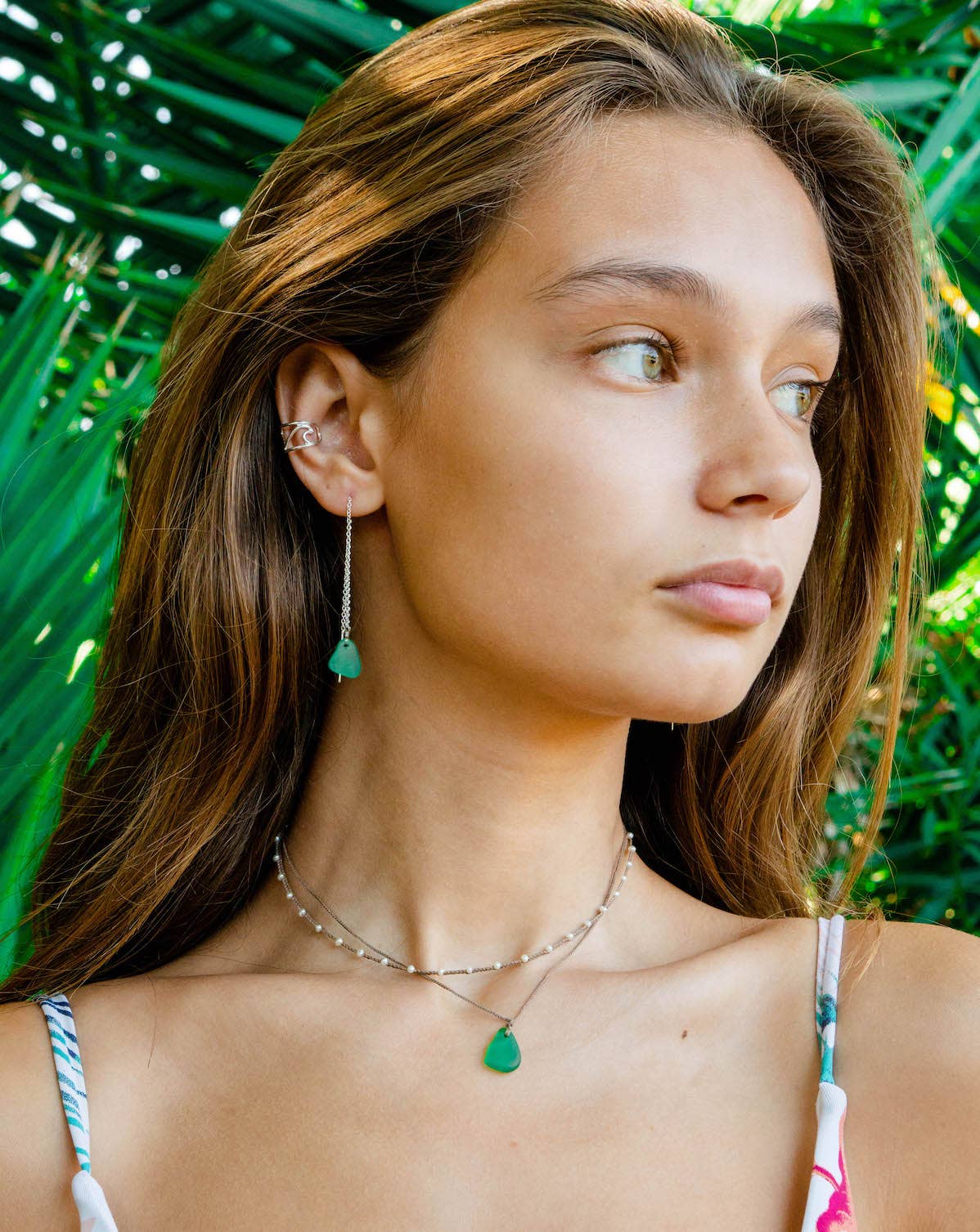 Maddie Genuine Sea Glass Necklace
