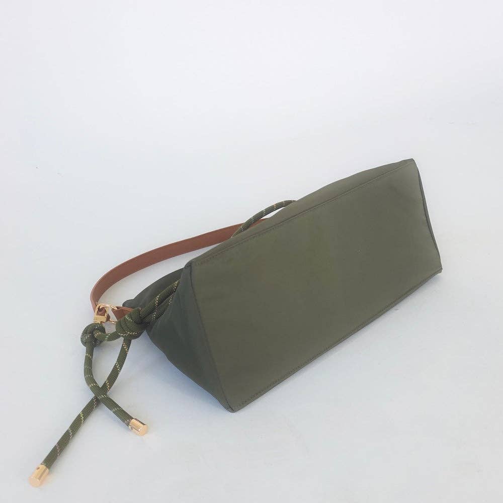 Nikki Nylon Slouch Shoulder Bag