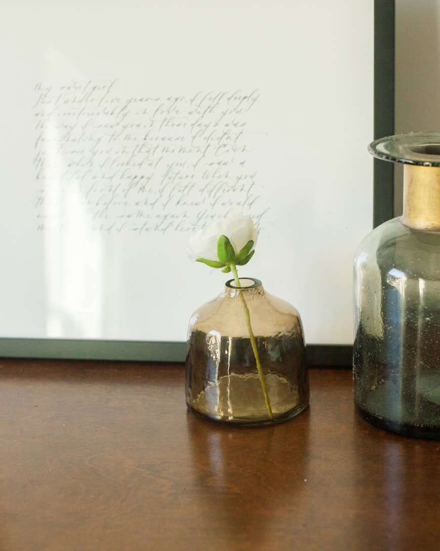 Bella Handblown Bud Vase