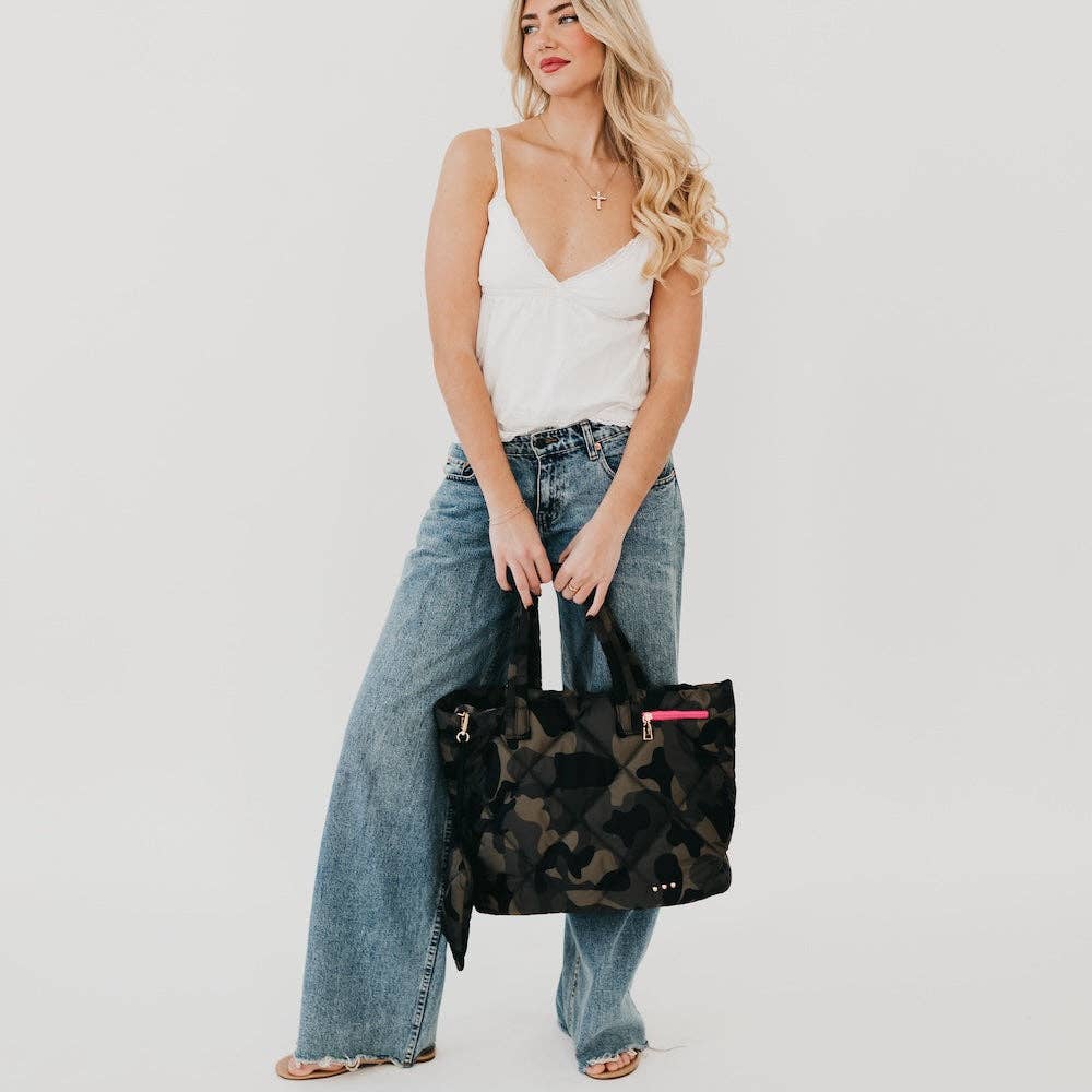 Presley Puffer Quilted Tote