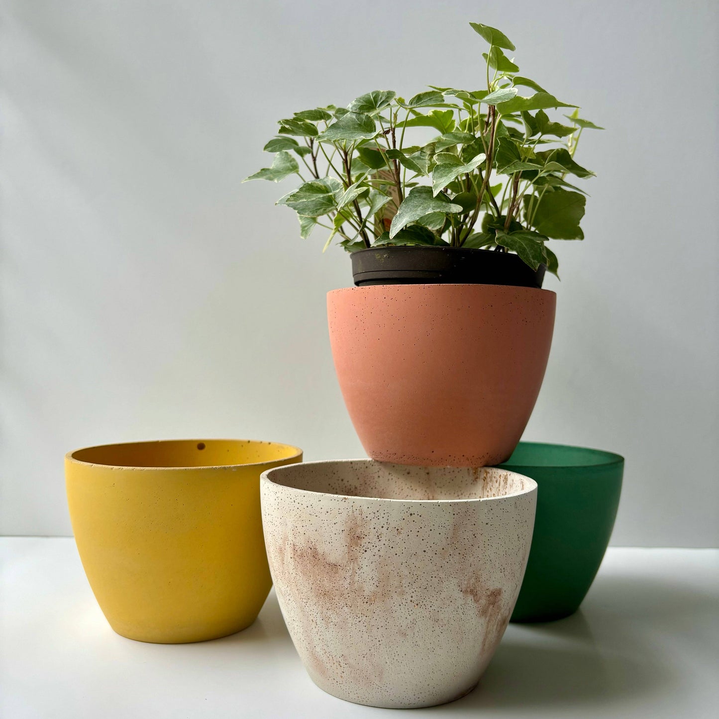 Dana 5” Cement Planter Pot