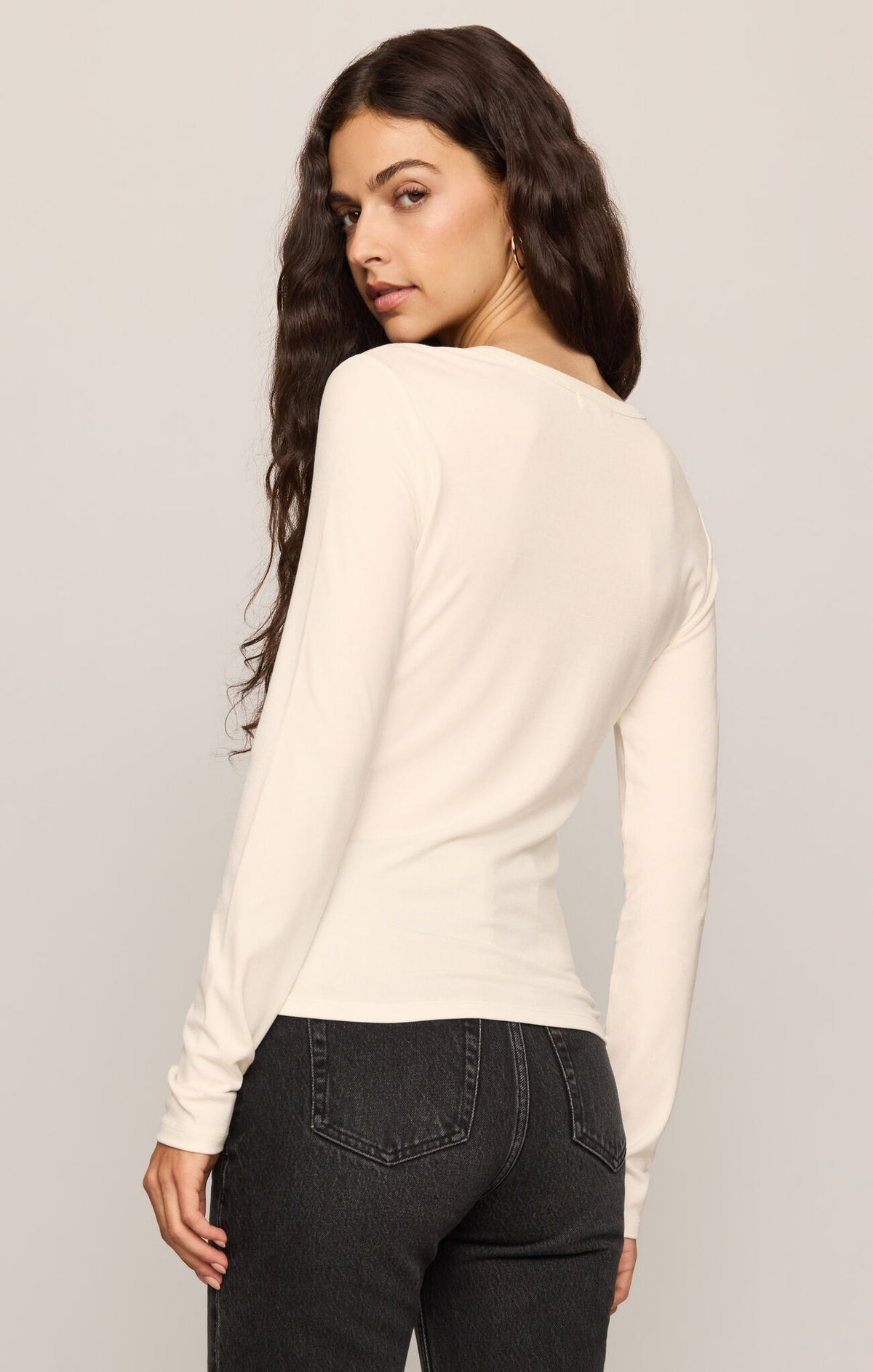 Second Skin Crew LS Tee