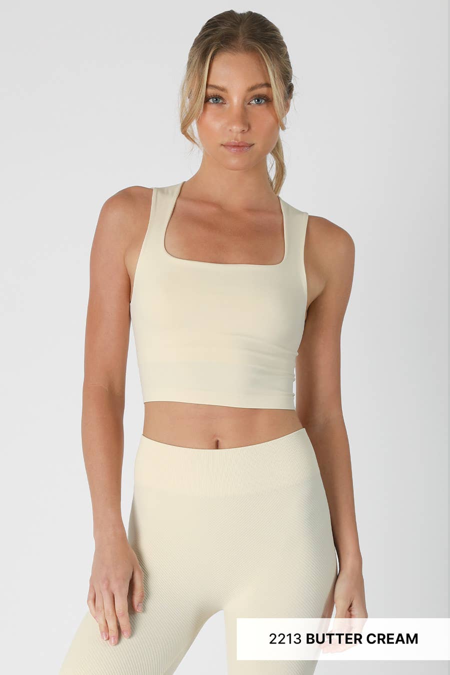 Square Neck Crop