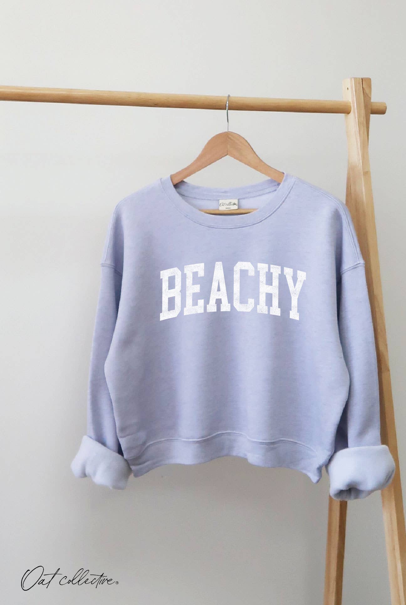 BEACHY Cropped Sweatshirt
