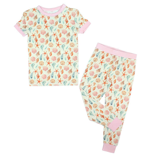 Sandy Seashells Beachy Pajamas
