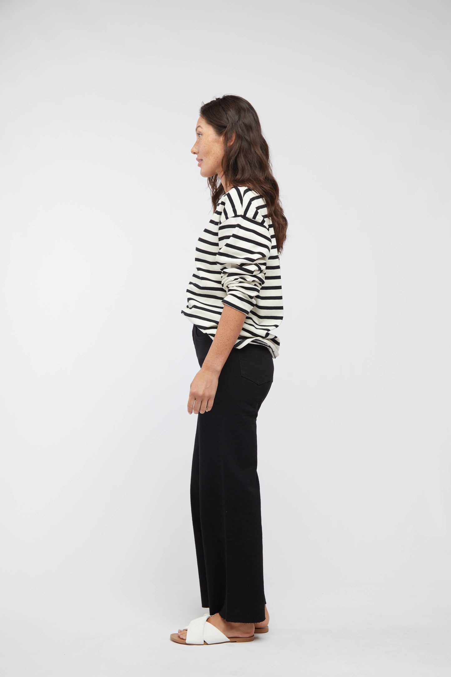 Aberdeen High Rise Jean in Black