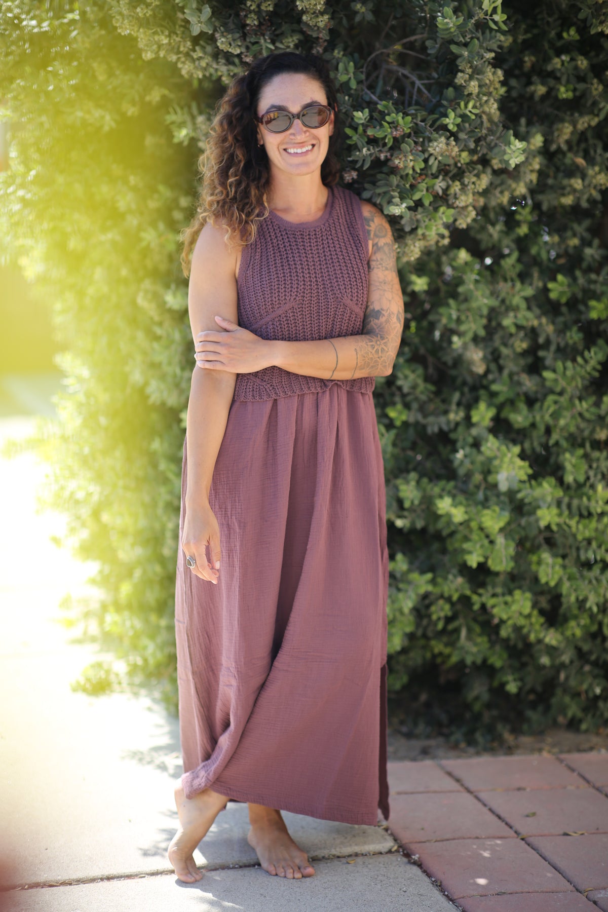 Braylee Sweater Layered Dress