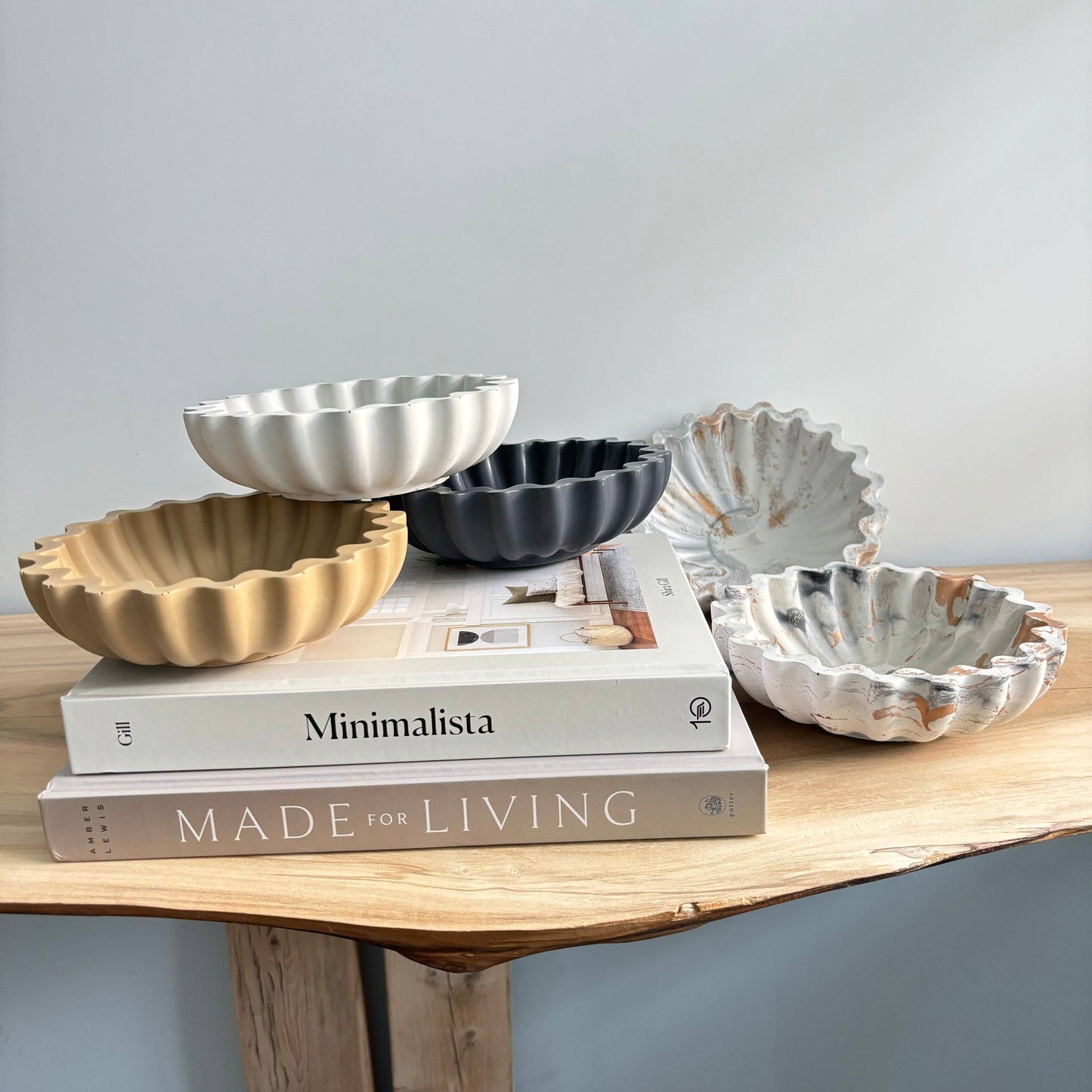 Kyma Ruffle Scallop Bowl