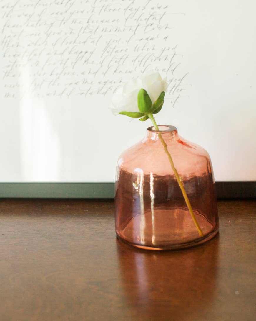 Bella Handblown Bud Vase