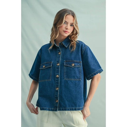 Denim Shacket