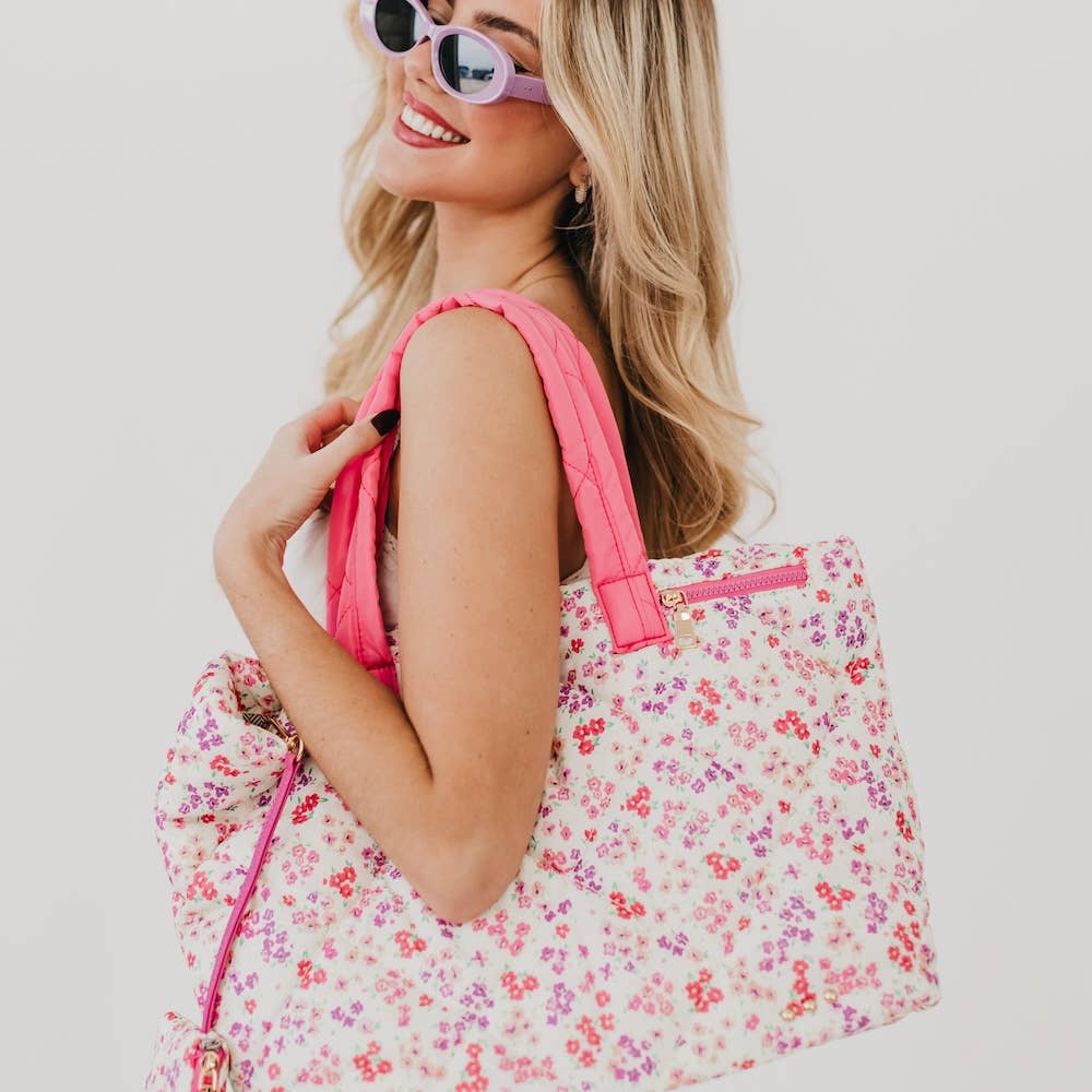 Presley Puffer Quilted Tote