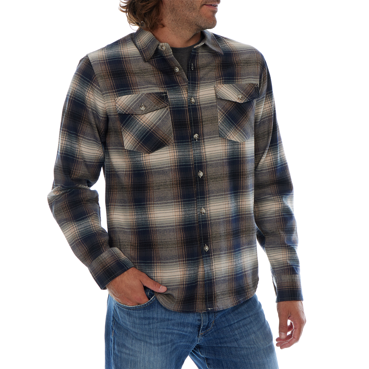 Trey Flannel Shirt