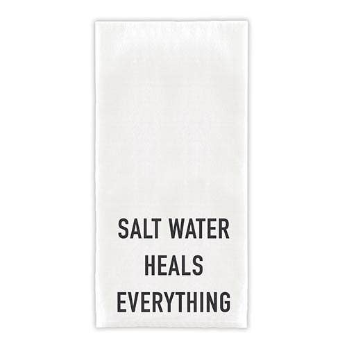 Tea Towel - Salt Water Heals