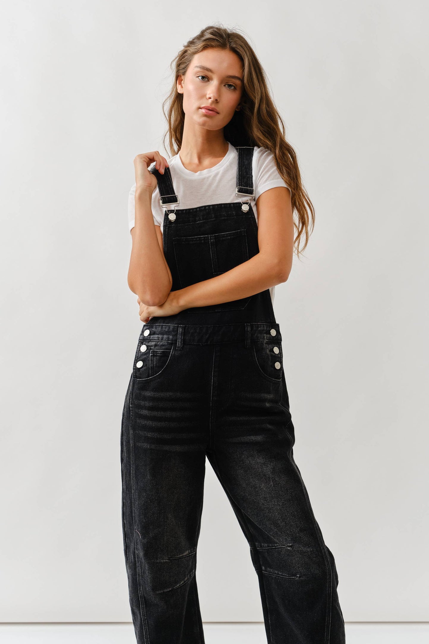 Slouch Denim Overall