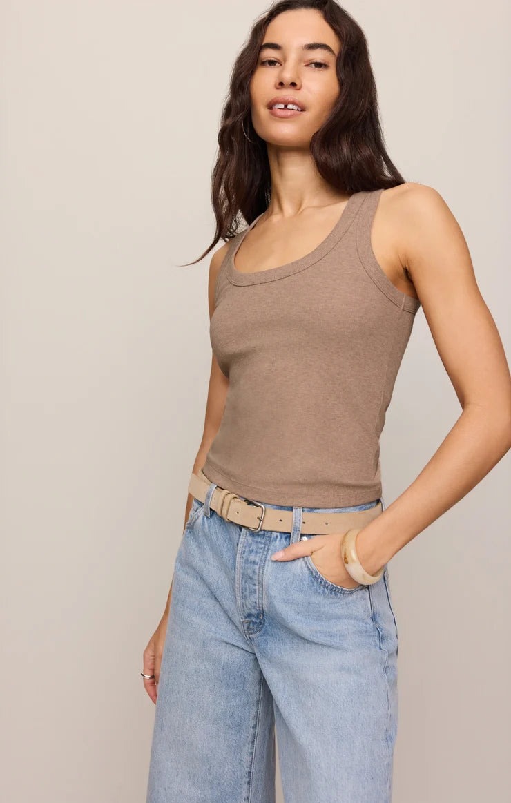 Rowe Ribbed Scoop Tank