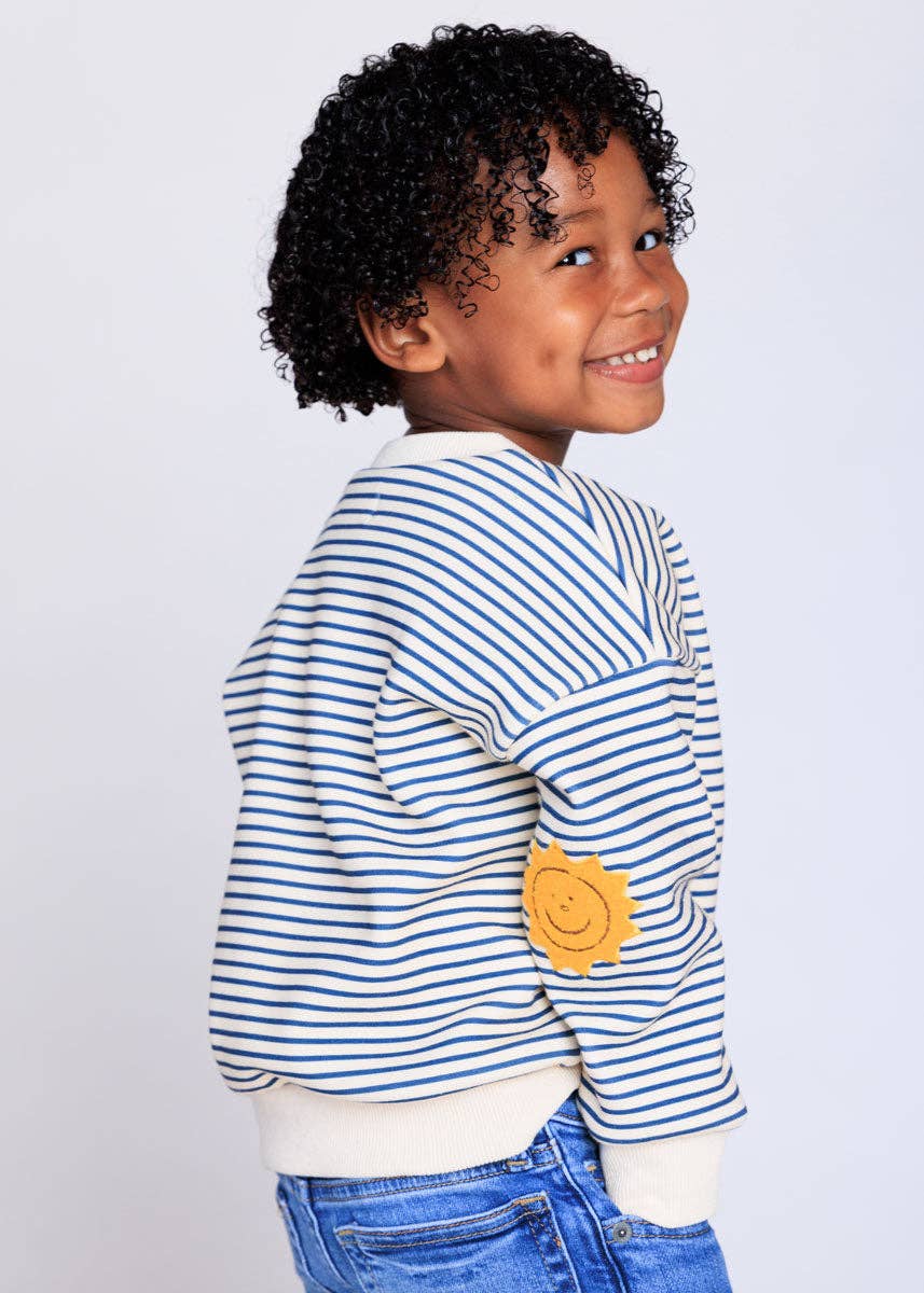 California Striped Sweatshirt