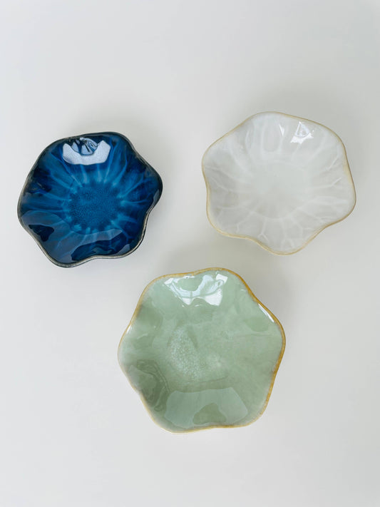 Coastal Ceramic Jewelry Bowl