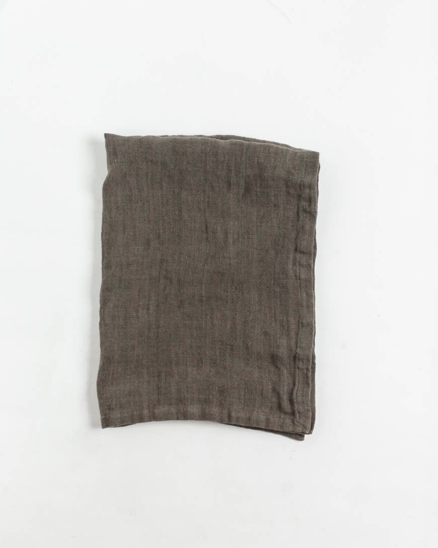 Stone Washed Linen Tea Towel