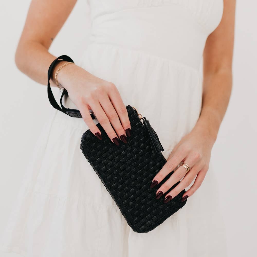 Emma Woven Wristlet