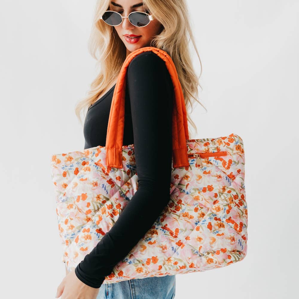 Presley Puffer Quilted Tote