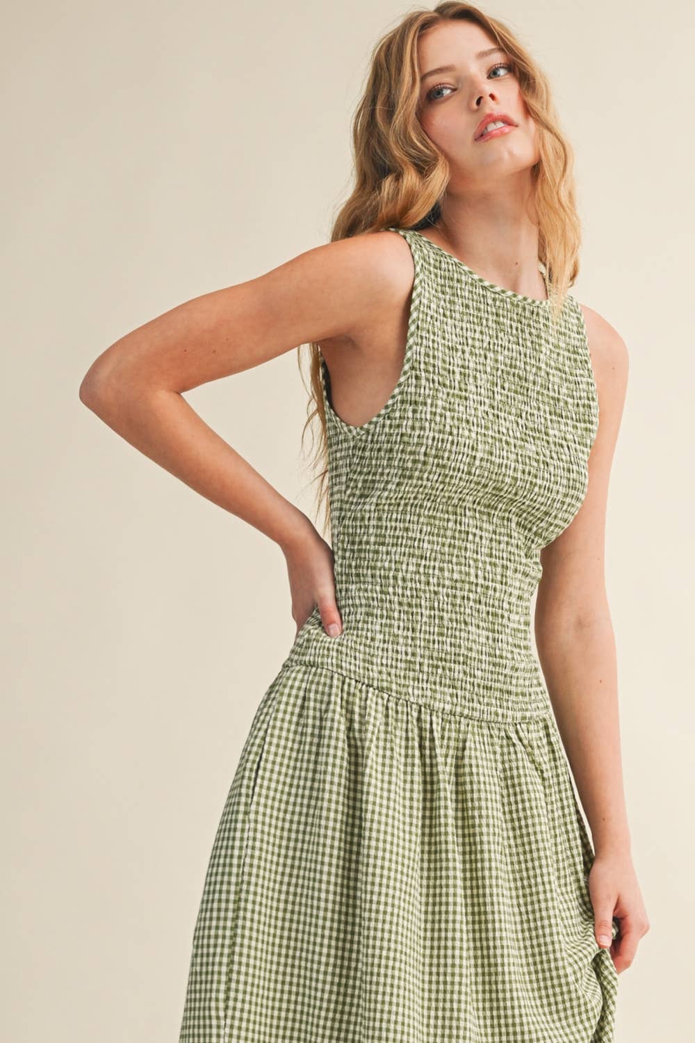 Gingham Fall Dress