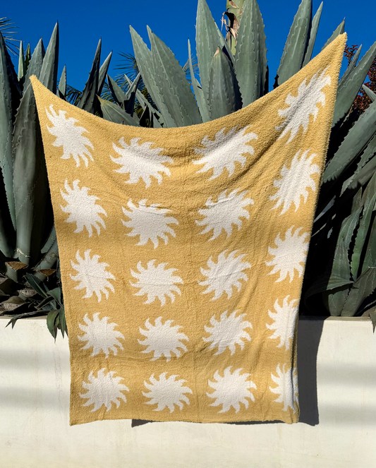 Sun Plush Throw