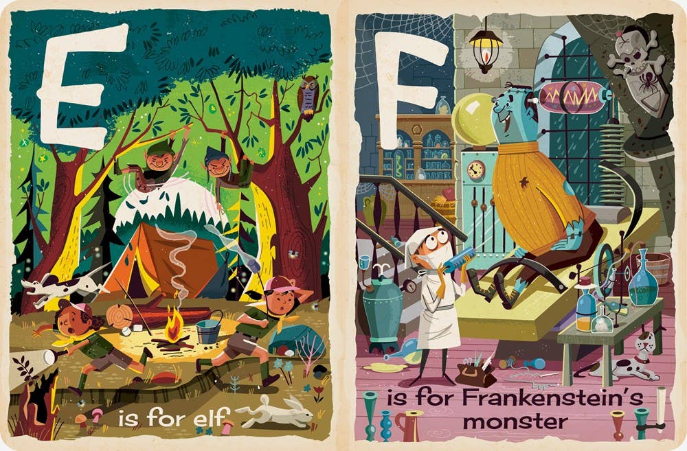M is for Monsters Book