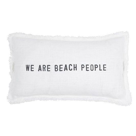 We Are Beach People Pillow Cover