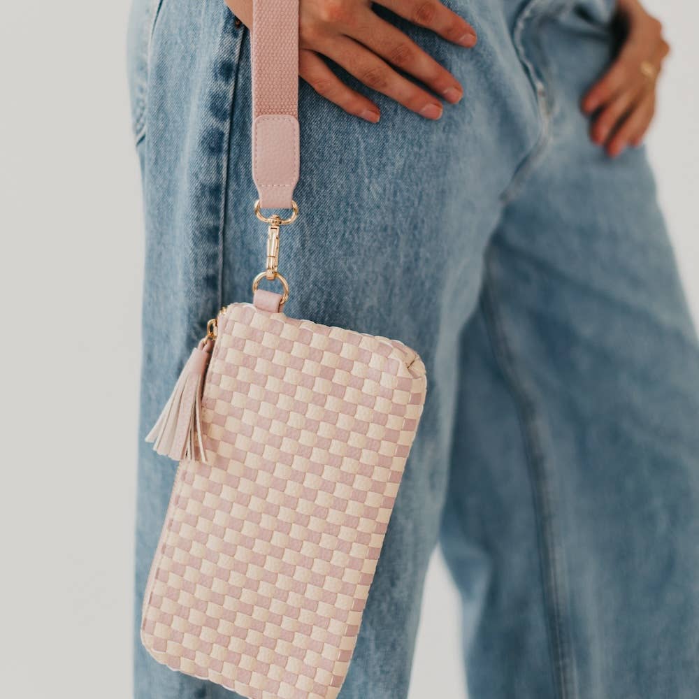 Emma Woven Wristlet