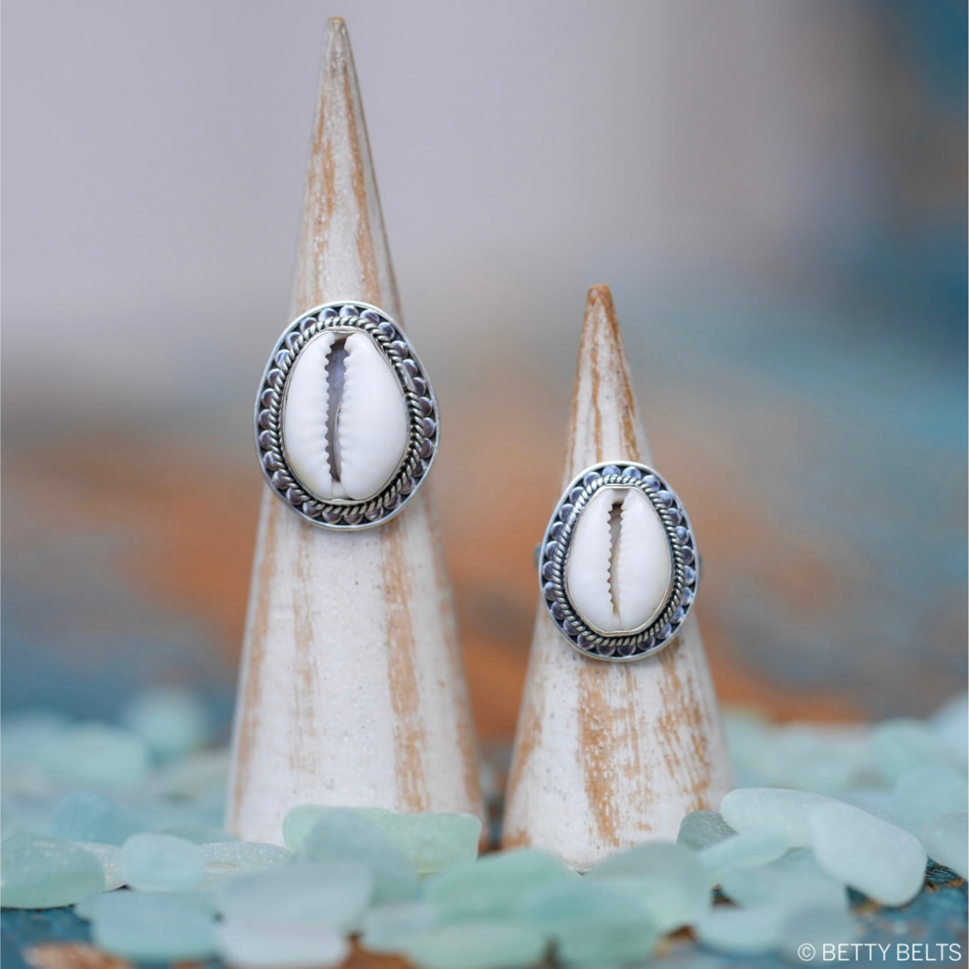 Cayden Cowrie Ring