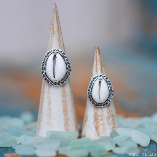 Cayden Cowrie Ring