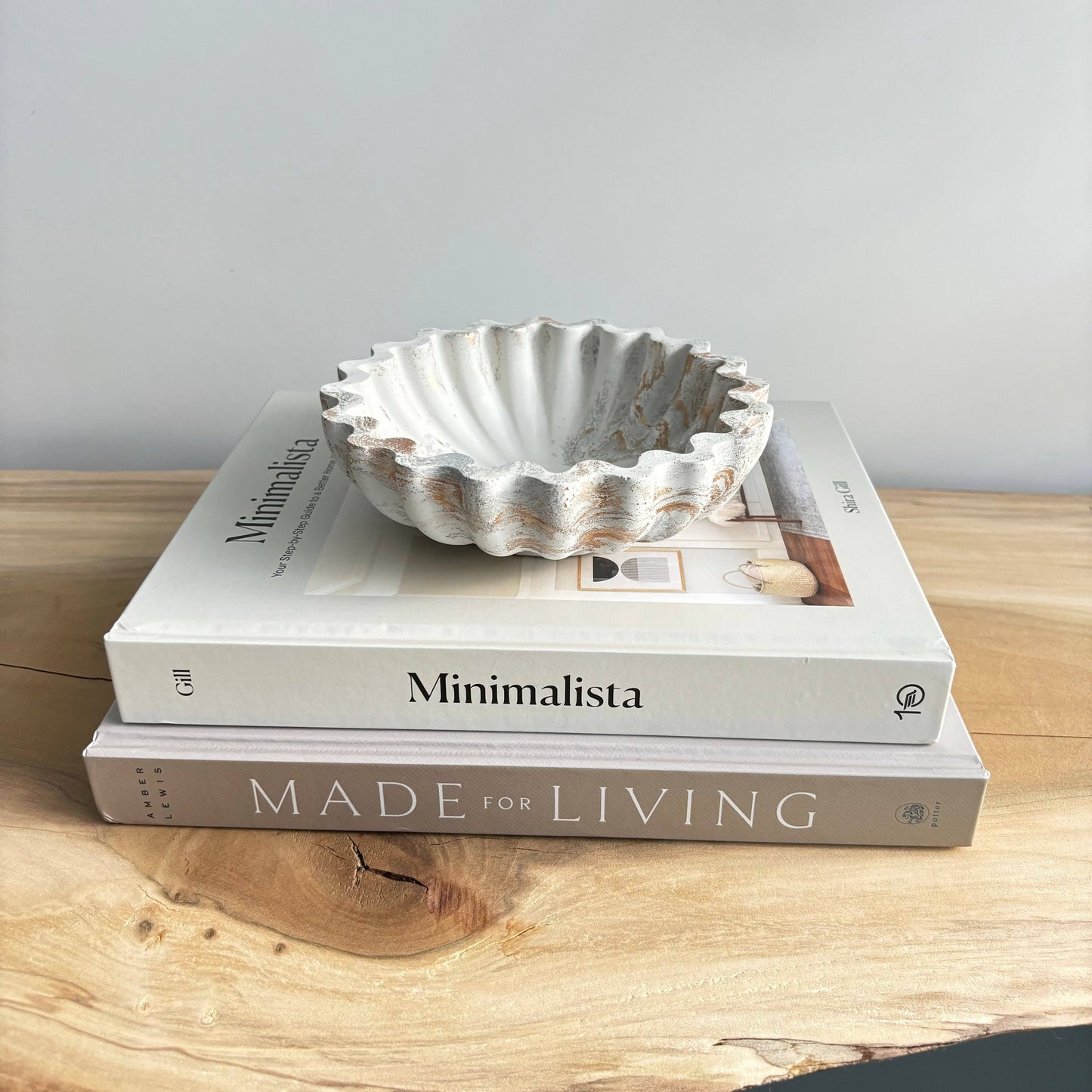Kyma Ruffle Scallop Bowl