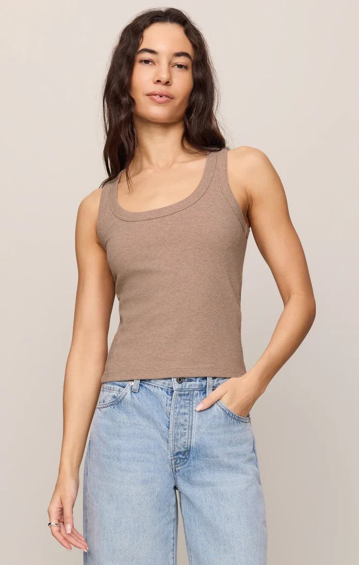 Rowe Ribbed Scoop Tank