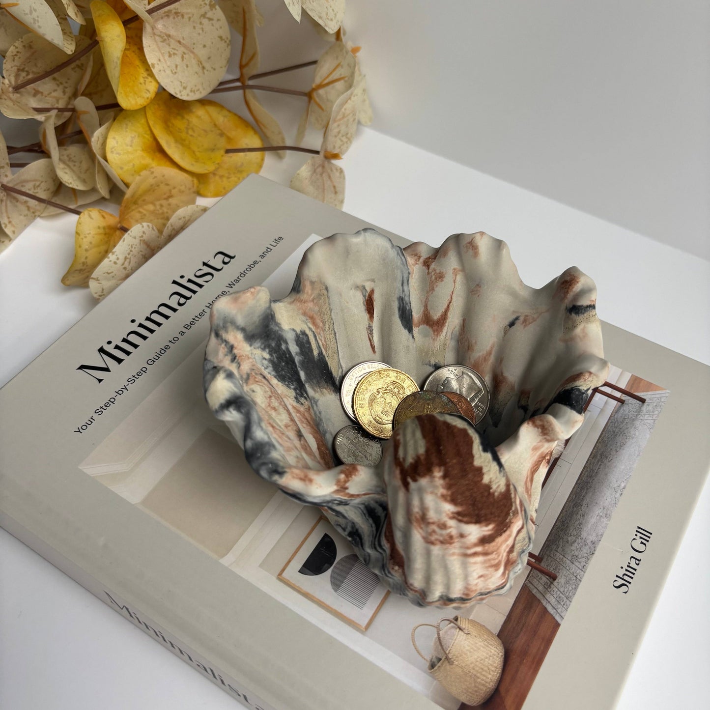 Selene Shell Concrete Bowl