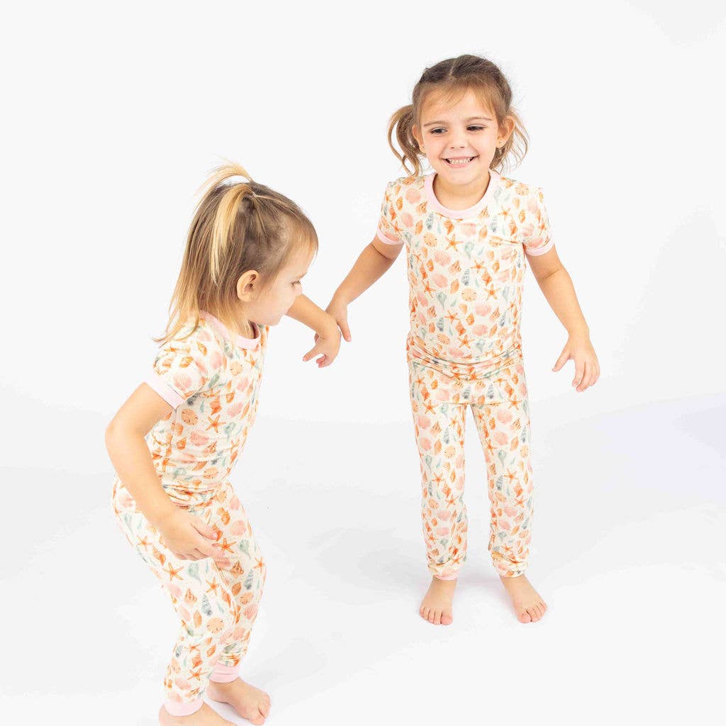 Sandy Seashells Beachy Pajamas