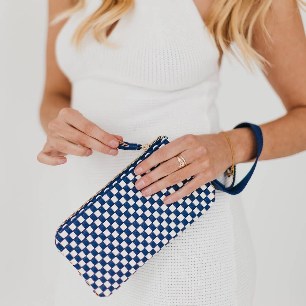 Emma Woven Wristlet