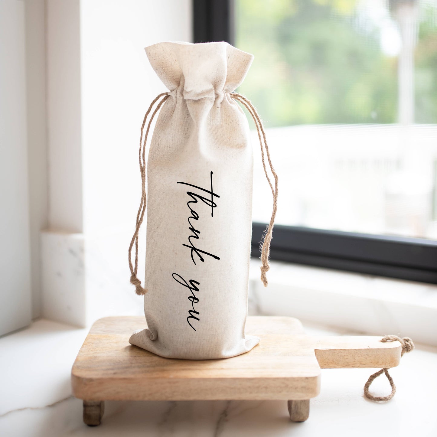 Thank You Wine Bag