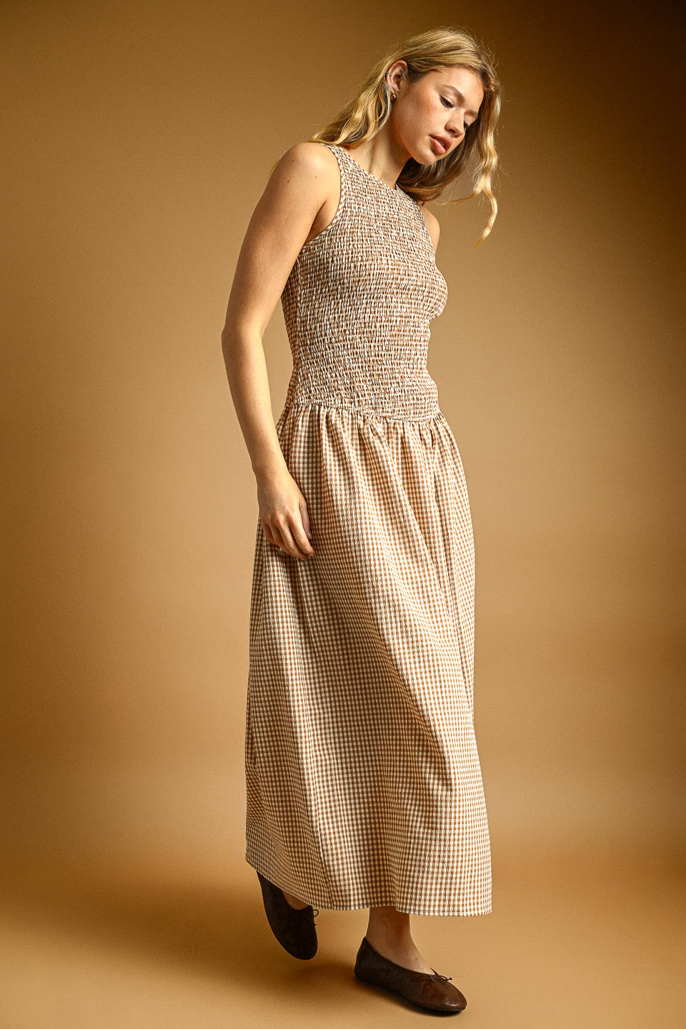 Gingham Fall Dress
