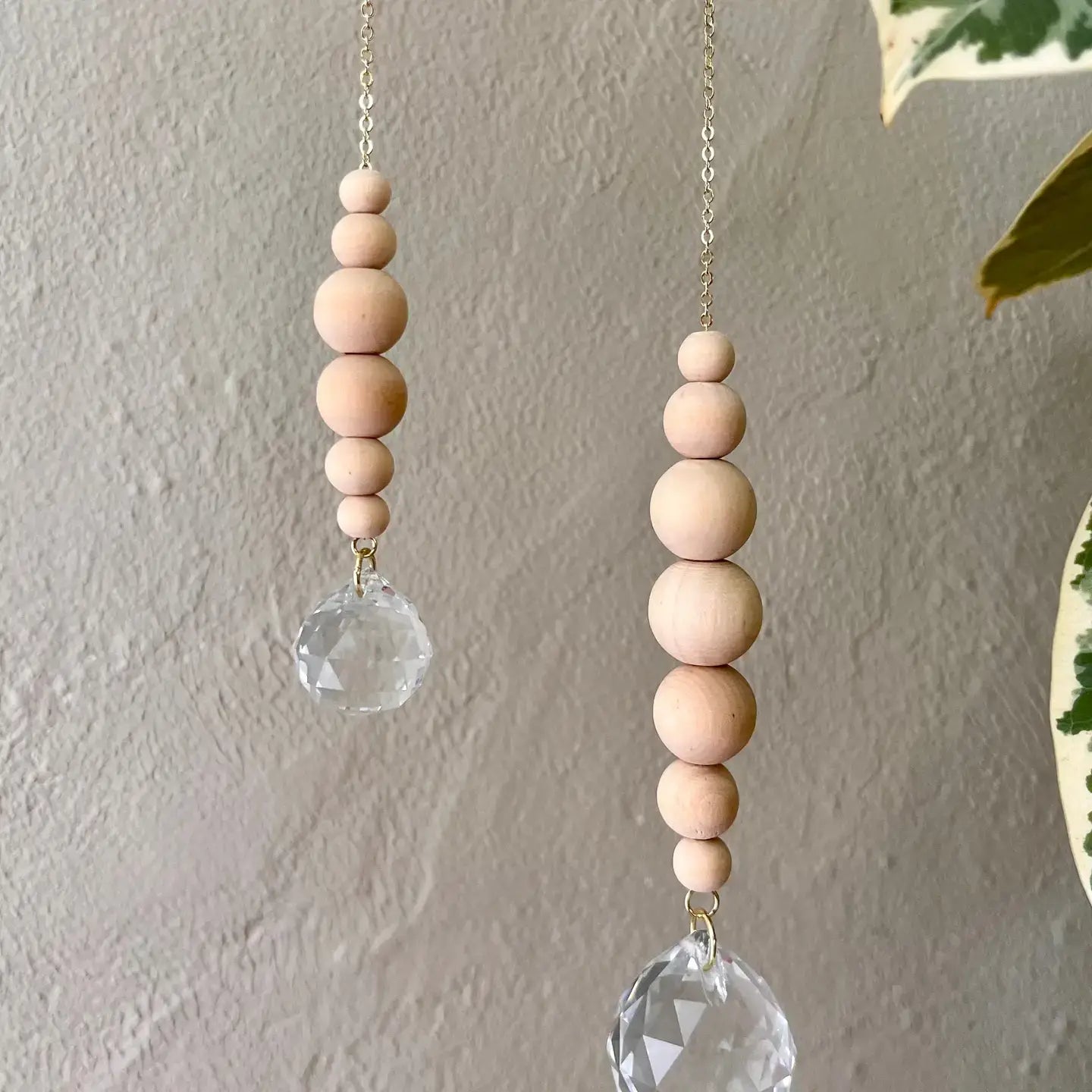 Beaded Crystal Prism Sun Catcher
