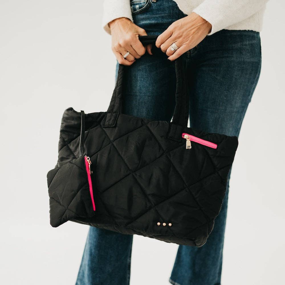 Presley Puffer Quilted Tote